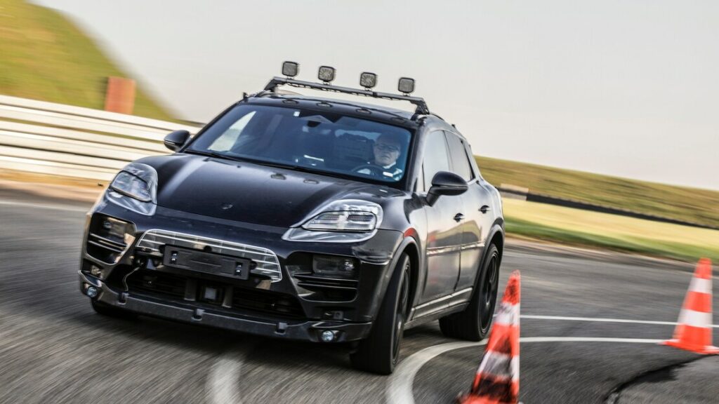 Efter Taycan – nu tester Porsche sin næste elbil 3 Porsche Macan BEV Prototype 2 1
