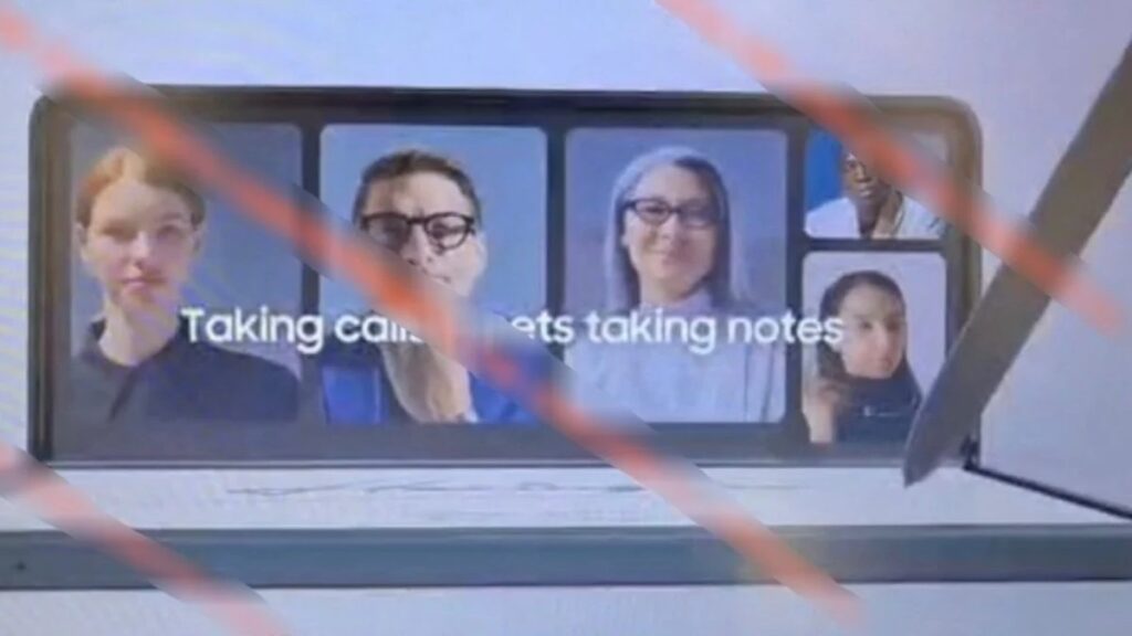 Samsung Galaxy Z Fold 3 er udstyret med kamera under skærmen 2 galaxy z fold 3 leak 3