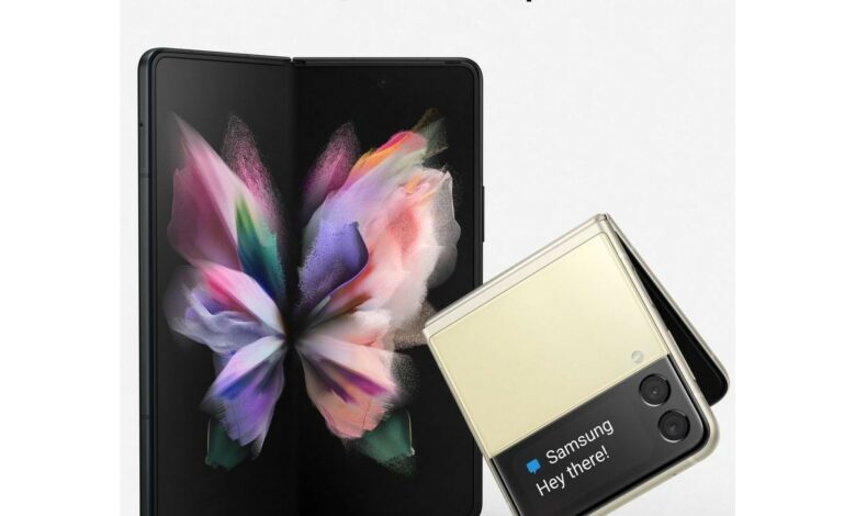 Her er det første kig på Samsung Galaxy Z Fold 3 og Z Flip 3