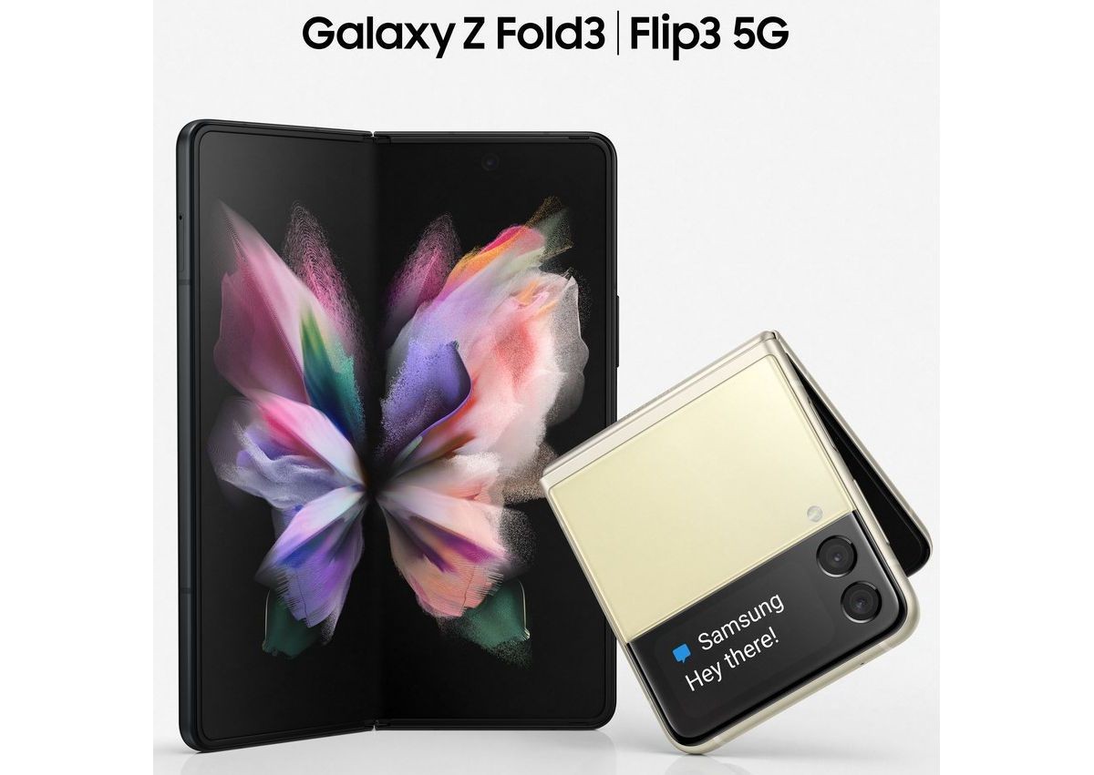 Her er det første kig på Samsung Galaxy Z Fold 3 og Z Flip 3