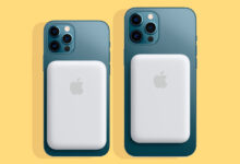 Magsafe-powerbank aktiverer omvendt trådløs opladning på iPhone 12 12 Magsafe