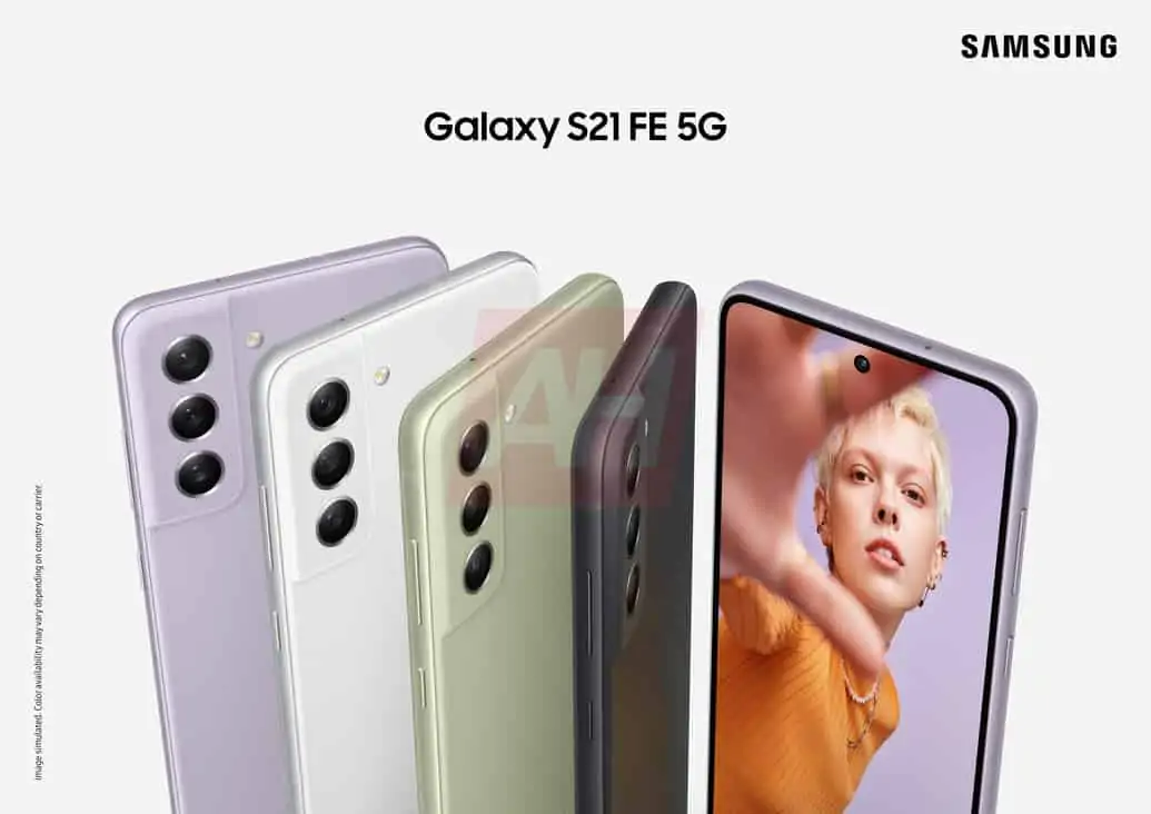 Lækket billede af Samsung Galaxy S21 FE bekræfter design og farver 19 Lækket billede af Samsung Galaxy S21 FE bekræfter design og farver