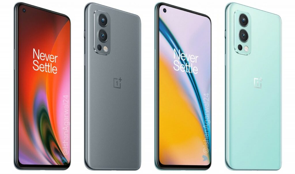 OnePlus Nord 2 lækket i ny rød farve 3 OnePlus Nord 2 Gray Sierra og Blue Haze