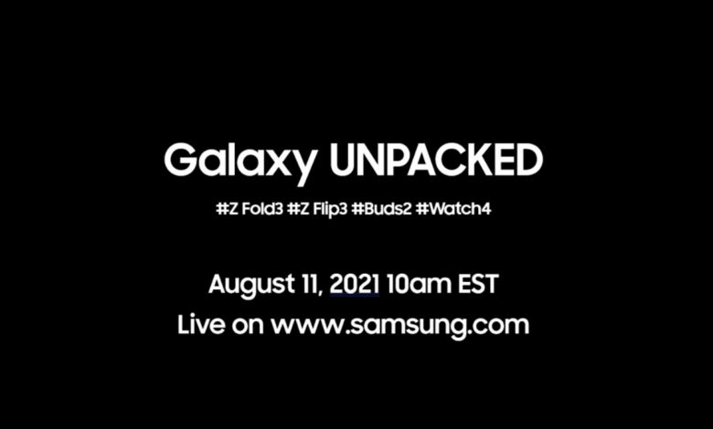 Samsung afholder Galaxy Unpacked event den 11. august