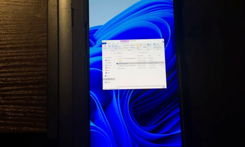 Se Windows 11 køre på en OnePlus 6T