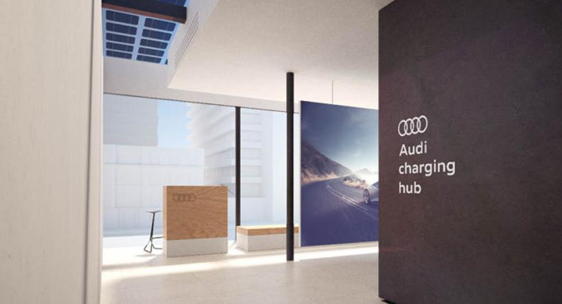Audi Charging hub