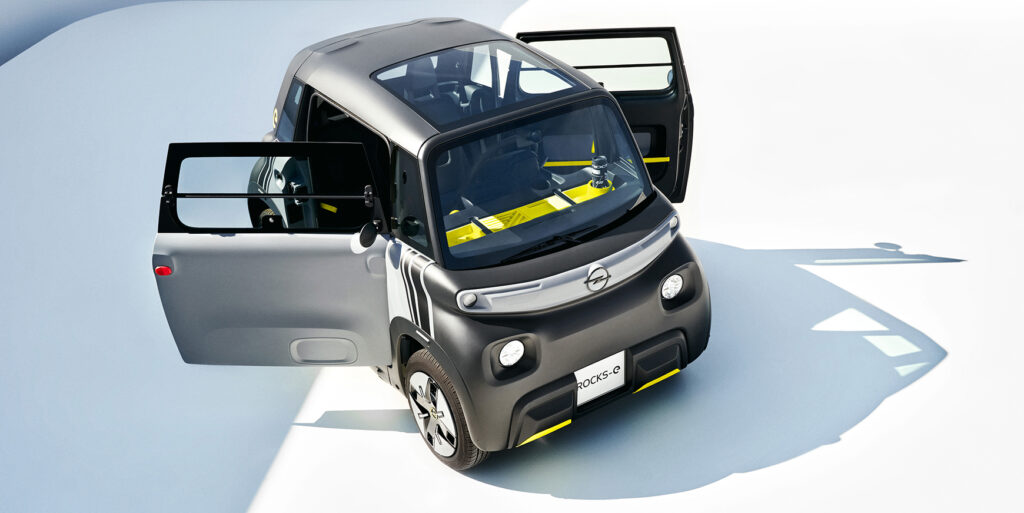 Ikonisk Fiat 'Topolino' på vej som elbil 2 Opel Rocks-e