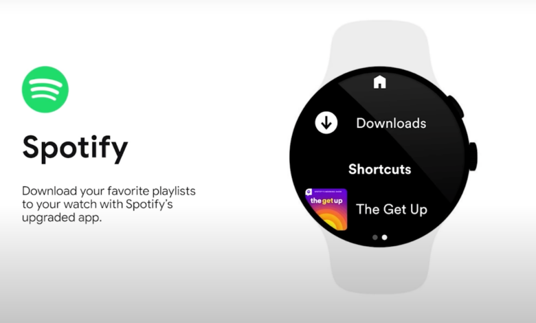 Spotify på Wear OS får offline afspilning