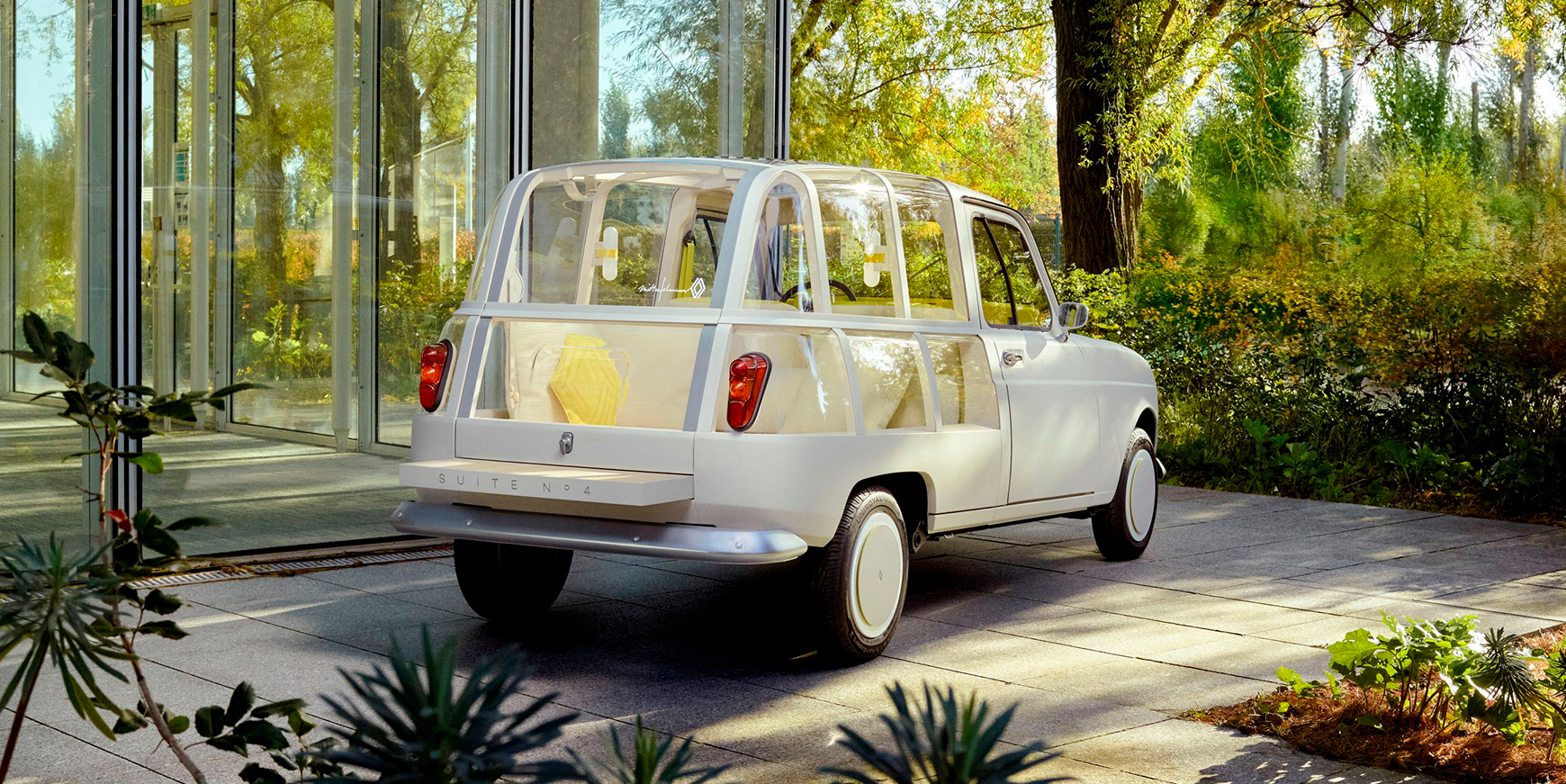 Ikonisk Renault 4L genopfundet som elektrisk konceptbil 8 Renault 4L