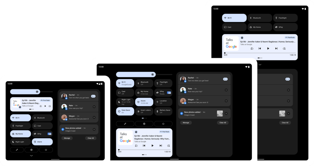 Google introducerer Android 12L til tablets og Chromebooks 4 Android 12L devices