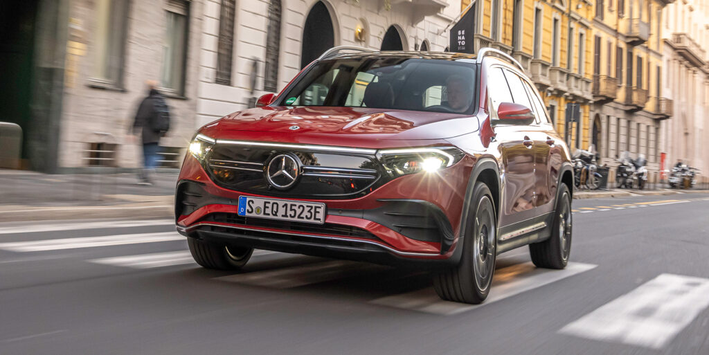 Nye elbiler på vej i 2022 7 Mercedes EQB