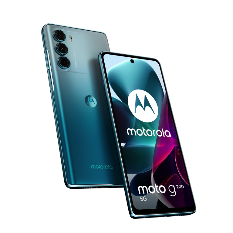 Motorola klar med nyt flagskib: Moto G200 3 Motorola Moto G200 Stellar Blue
