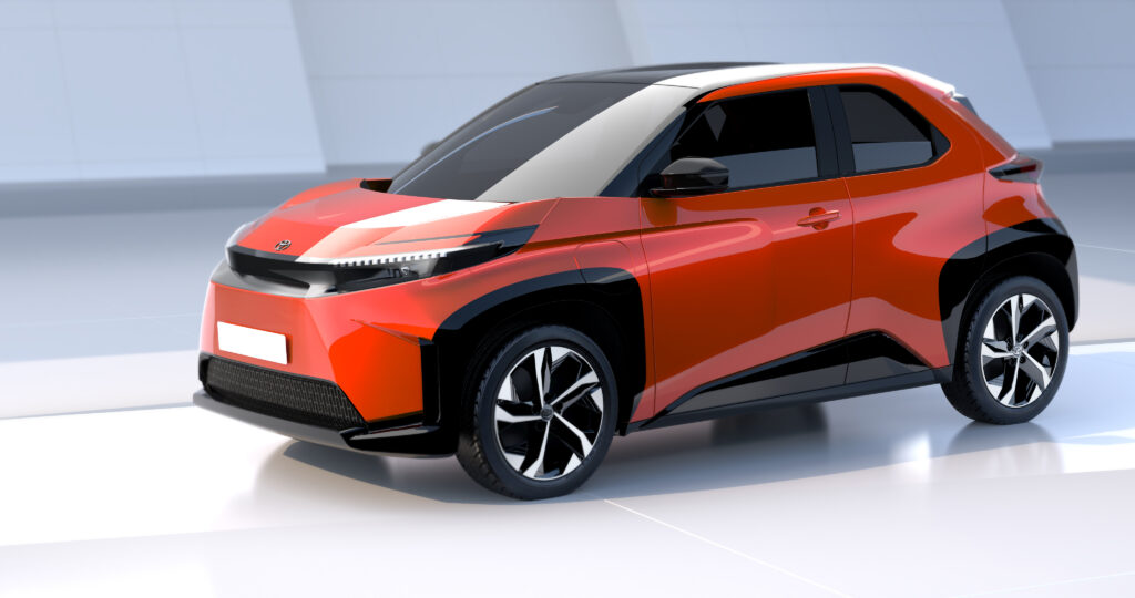 Toyota afslører 15 elbiler på en gang 3 03 bZ smallt crossover EV