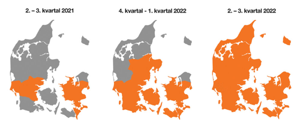 Se planen: Hver fjerde mast fra 3 kører nu 5G 2 5G