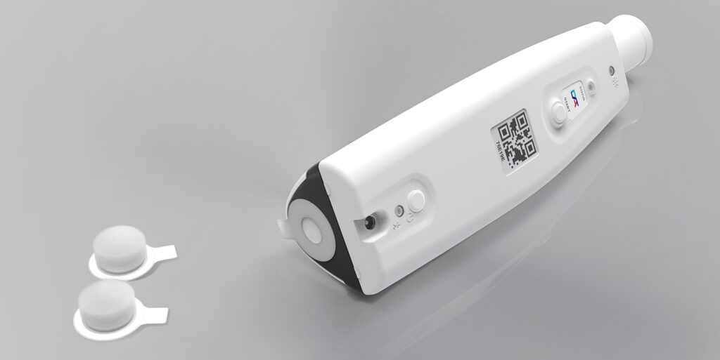 Pust og se om du har corona 2 lyntest