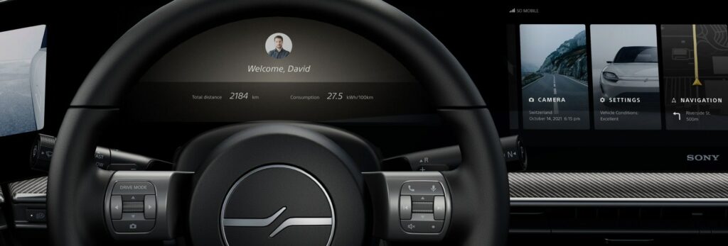 Sony vil 'bidrage til elbils-markedet' 2 Sony Vision-S 01