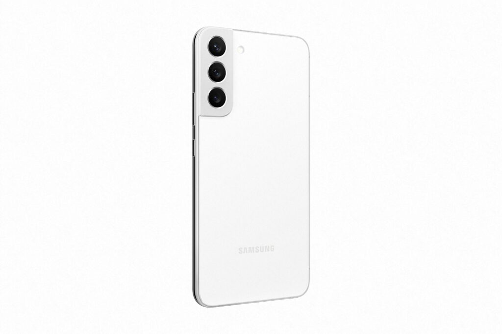 Samsung lancerer Galaxy S22 serien 5 2 38 Galaxy S22 Plus Back2 Phantom White HI