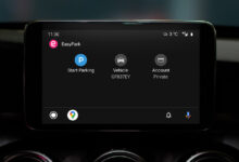 Nu kommer Easypark til Android Auto 3 Easypark