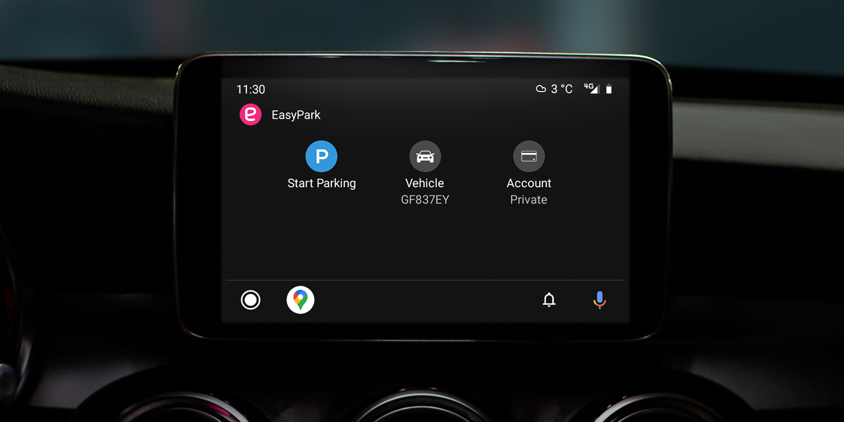 Nu kommer Easypark til Android Auto 9 Easypark