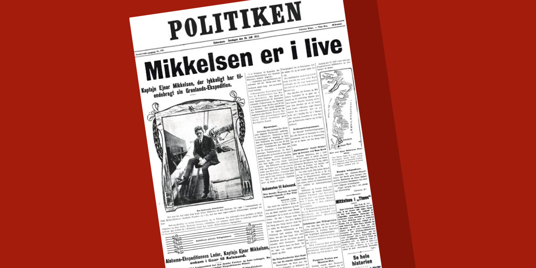 Netflix har købt Politikens forside 1 Against The Ice