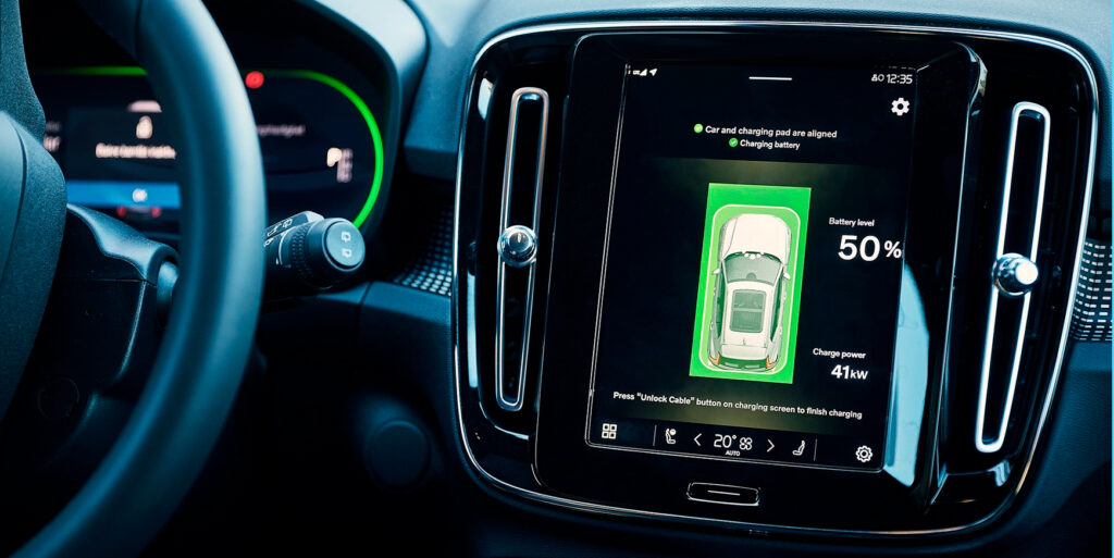 Volvo tester trådløs opladning af elbiler i Göteborg 2 trådløs opladning