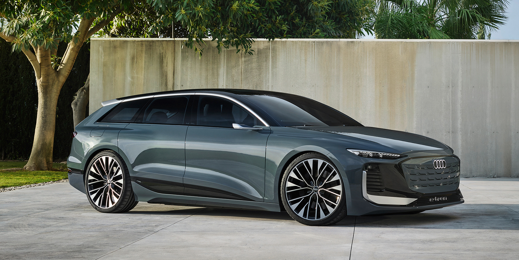 Audis el-stationcar kører 700 kilometer på en opladning 4 Audi A6 Avant e-tron