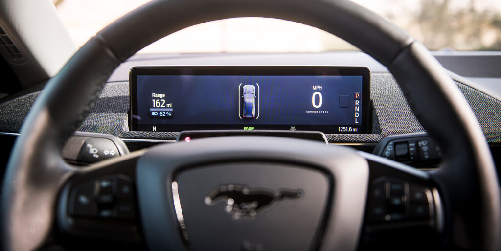 Anmeldelse: Ford Mustang Mach-E 4 Ford Mustang Mach-E