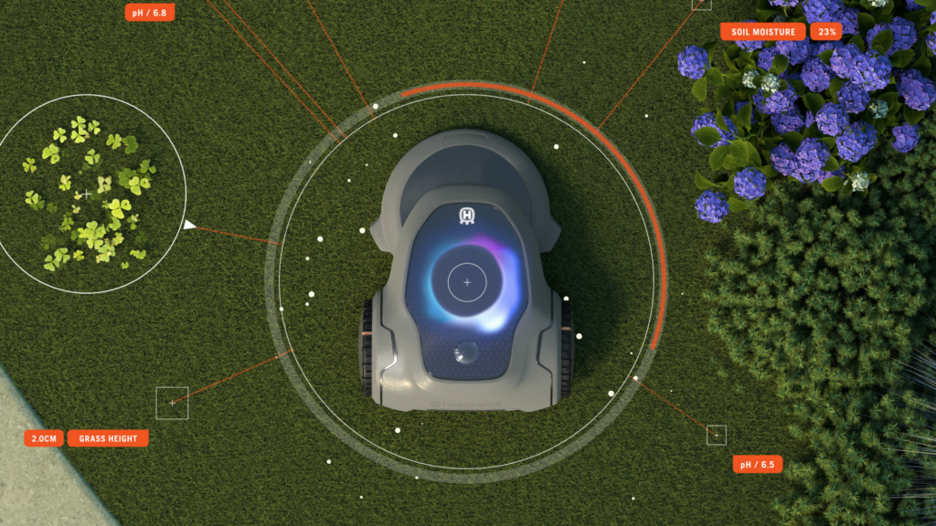 Husqvarna præsenterer fremtidens robotplæneklipper 2 Fremtidens robotter ifoelge Husqvarna 1