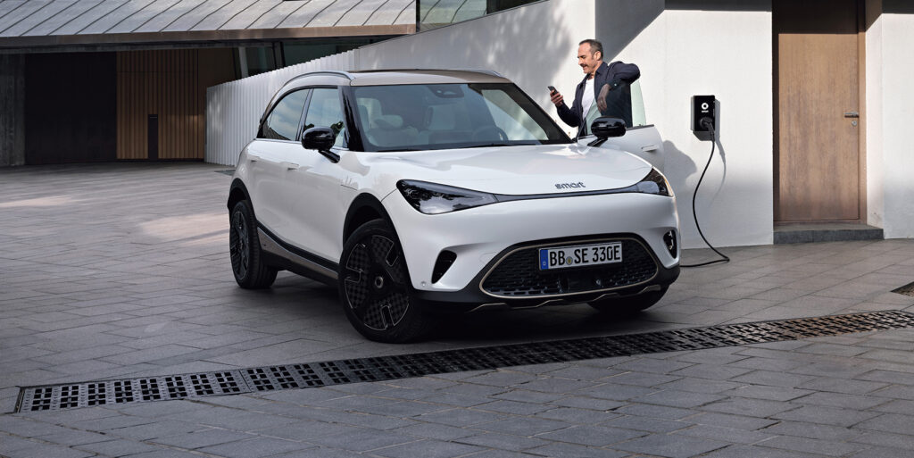 Lille elektrisk SUV skal puste nyt liv i Smart 2 Smart #1