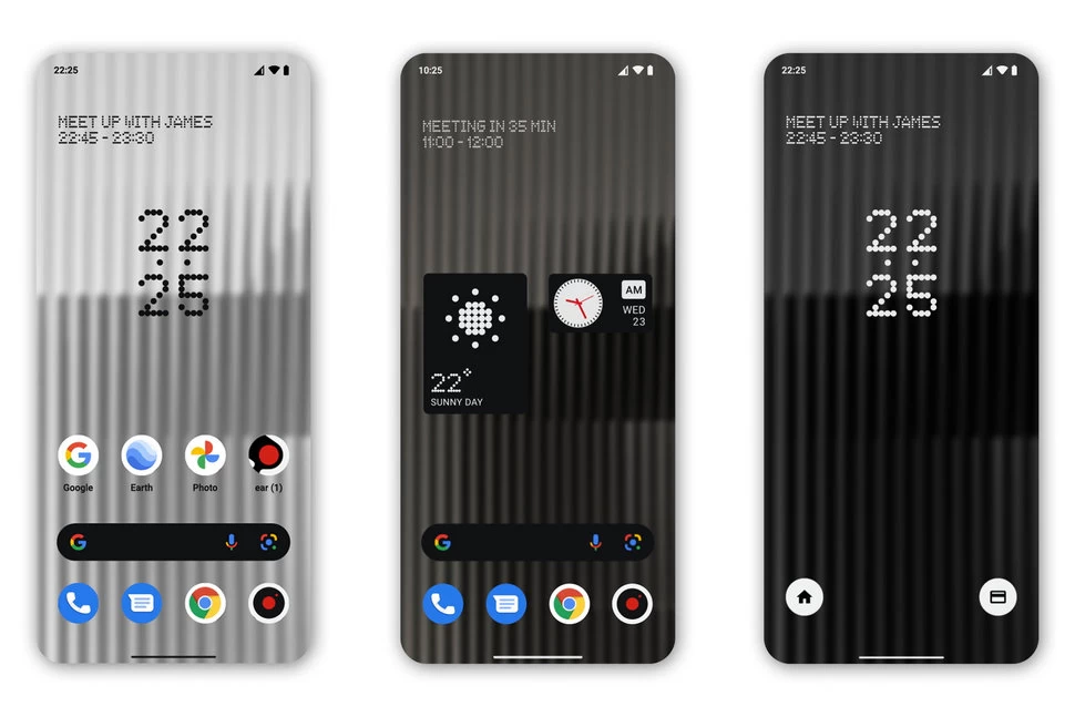 Få en forsmag på Nothing phone (1) på din egen mobil 2 160494 phones news nothing os image6 wtqbrlrmm9 jpg