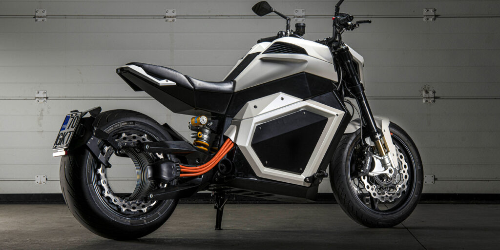 Finner laver elektrisk motorcykel uden hjulnav 2 Verge TS