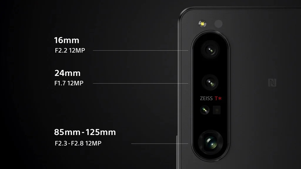 Sony introducerer Xperia 1 IV 2 Sony Xperia 1 IV kameraer