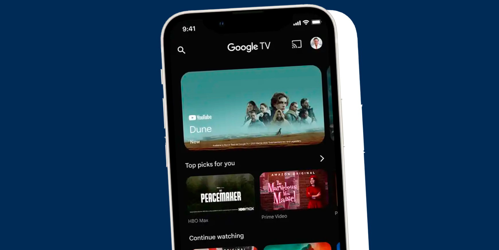 Google TV er klar til iPhone og iPad 14 Google TV