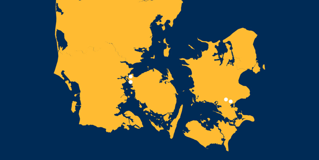 Vejdirektoratet åbner to ladeparker på Sjælland 2 ladeparker