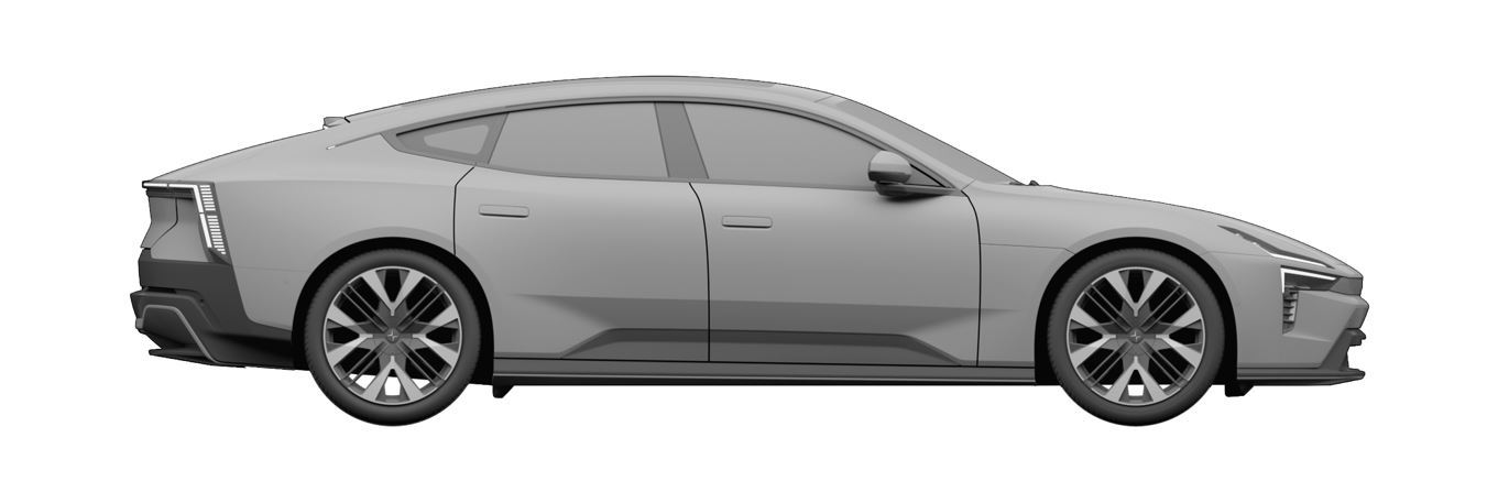 Sådan bliver designet på Polestar 5 8 Polestar 5