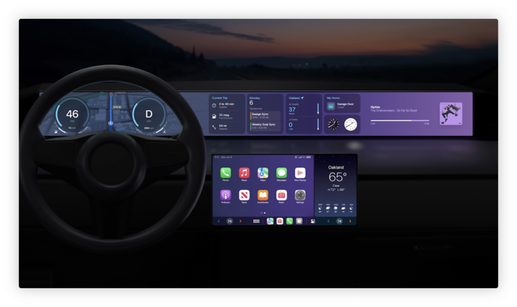 Apple præsenterer komplet styresystem til biler 2 Apple CarPlay
