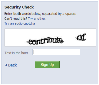 iOS 16 kan lade dig springe over CAPTCHA-feltet 2 facebook captcha