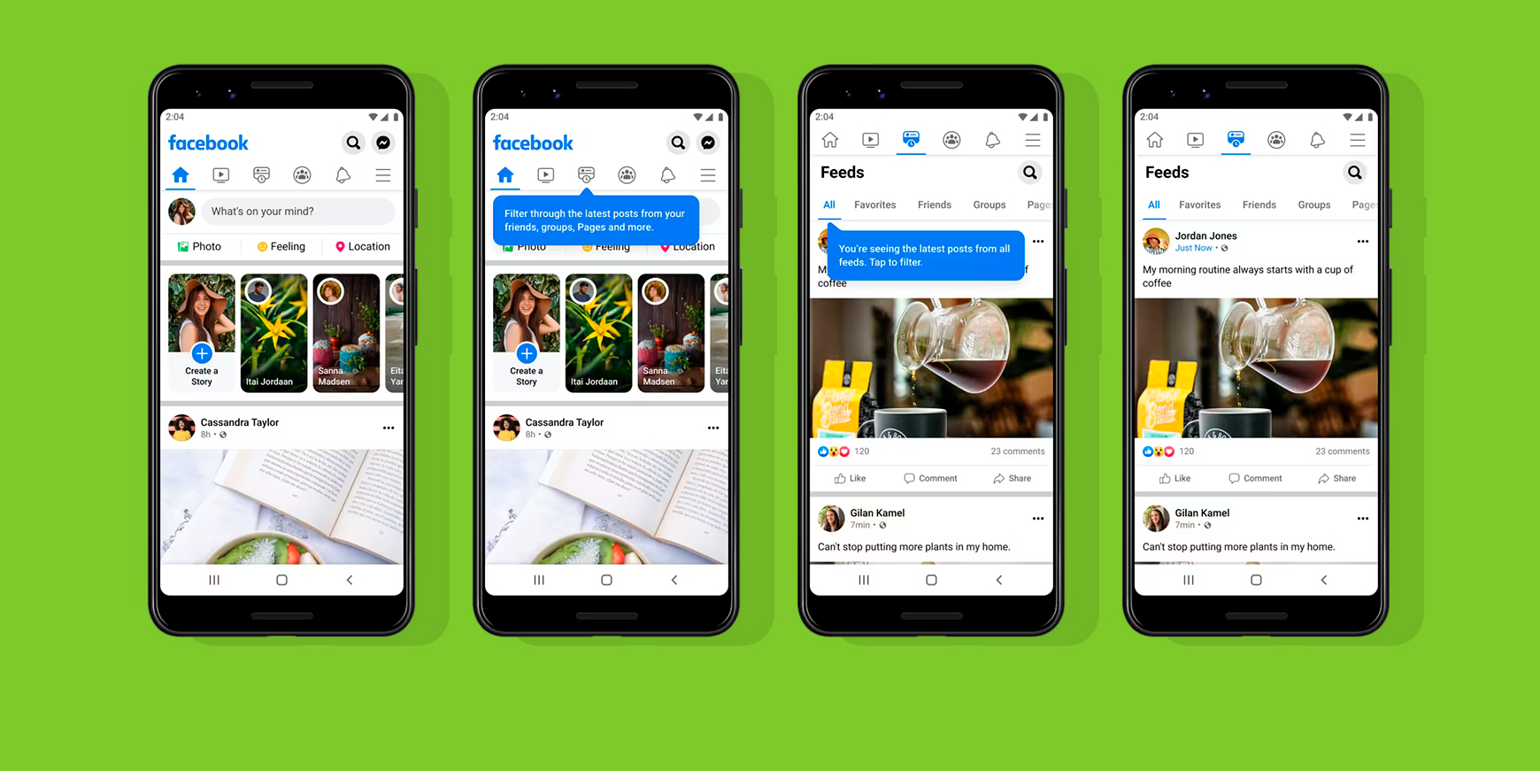 Ny Facebook Feeds-funktion gør det let at sortere i tidslinien 11 Facebook Feeds