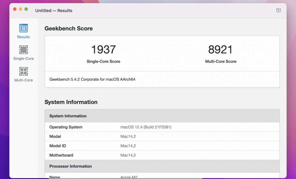 Anmeldelse: Apple MacBook Air 2022 4 Skaermbillede 2022 07 14 kl. 14.13.26