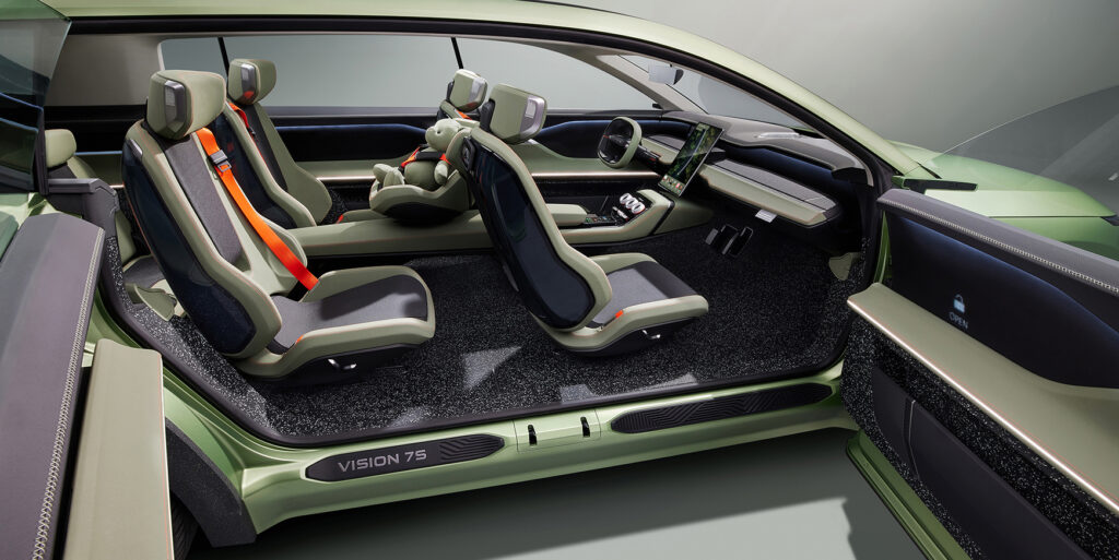 Skoda Vision 7s bliver til en af tre nye Skoda-elbiler 2 Skoda Vision 7s