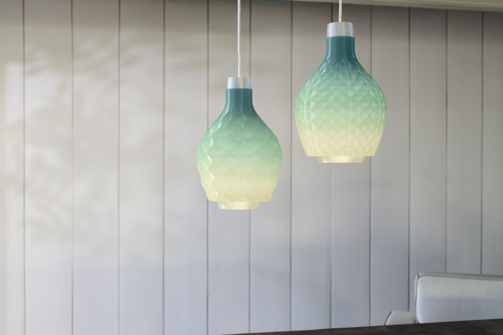 Philips MyCreation: 3D-printede lamper af fiskenet og gamle CD'er 6 3d printed lamp made from 100 fishnet
