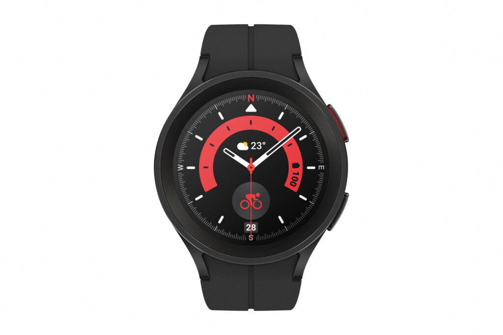 Galaxy Watch 5 Pro - Sort titanium