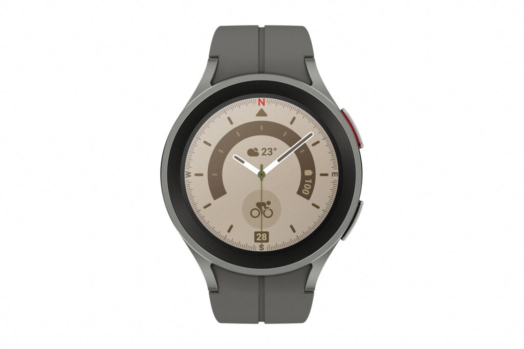 Galaxy Watch 5 Pro - Grå titanium