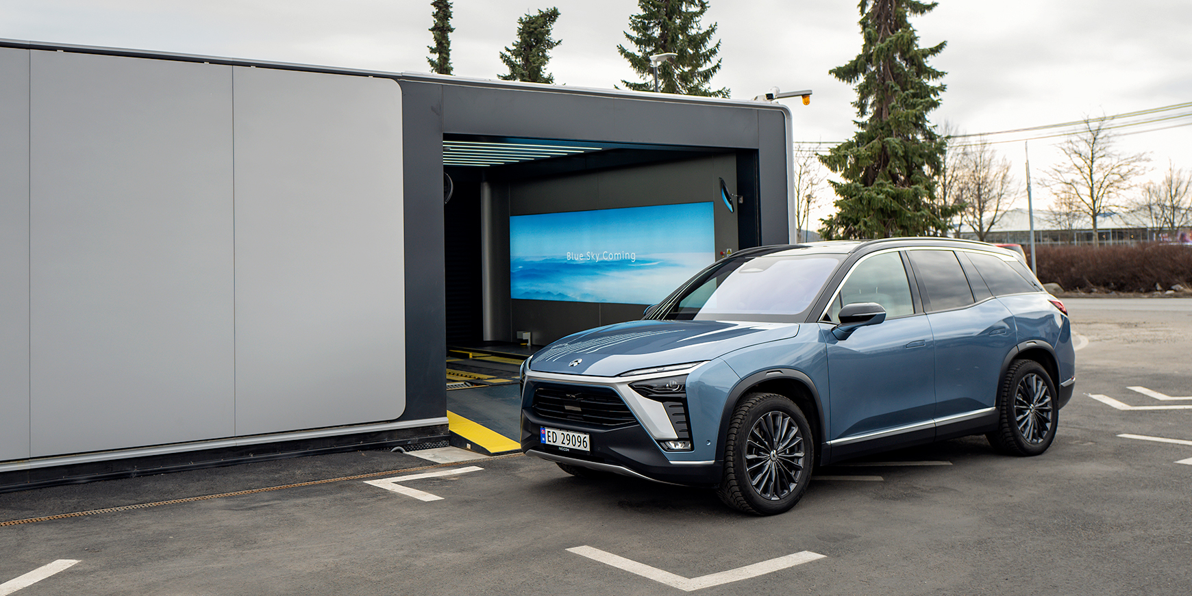 Nio bygger batteriskiftestation i Slagelse 5 Nio