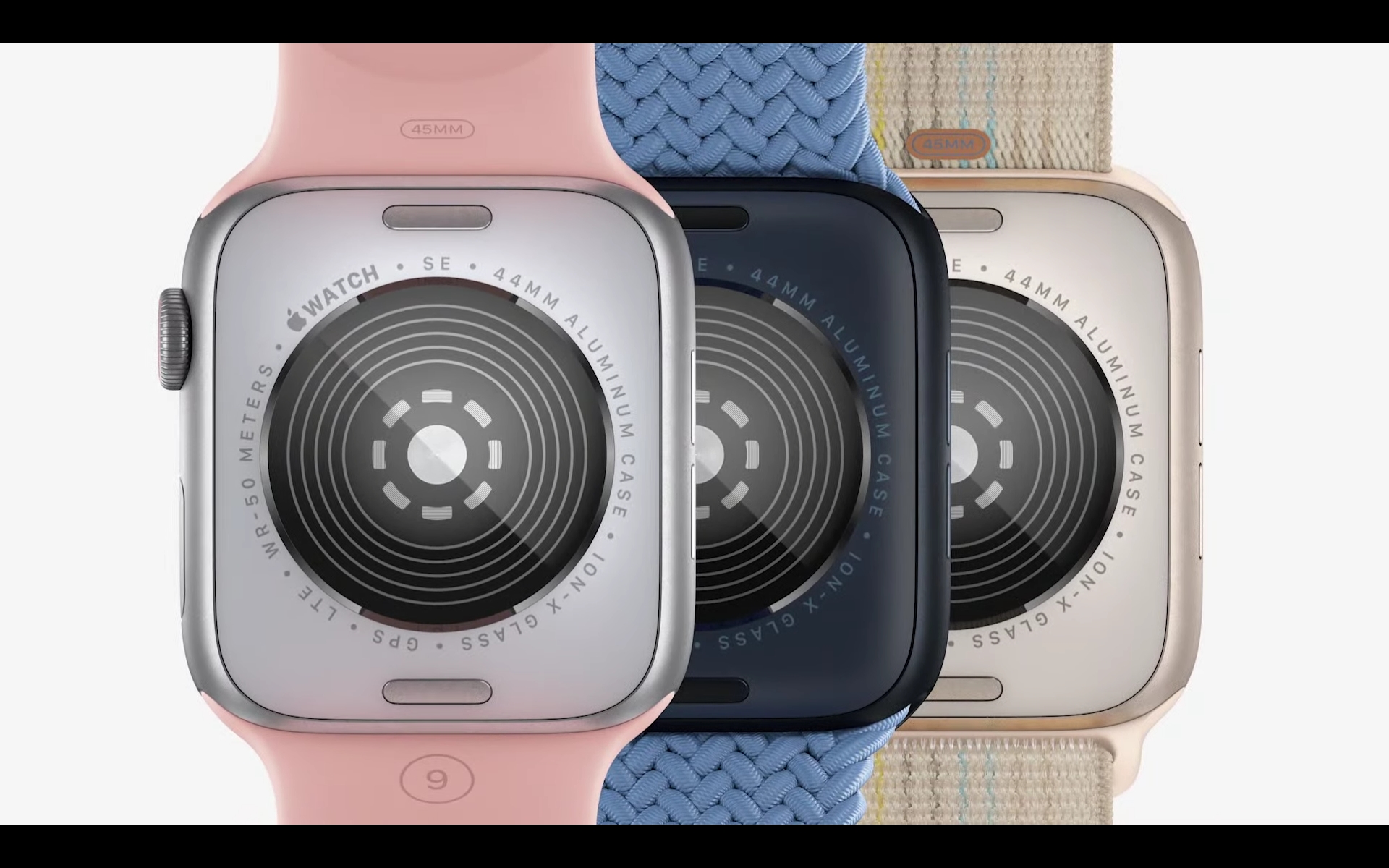 Nyt Apple Watch SE (2. generation) er præsenteret 3 Apple Watch SE 2022 (2. generation) bagside