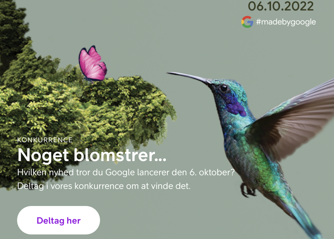 Bekræfter Telia indirekte at Google Pixel kommer til Danmark? 5 Kan man vinde en Google Pixel?