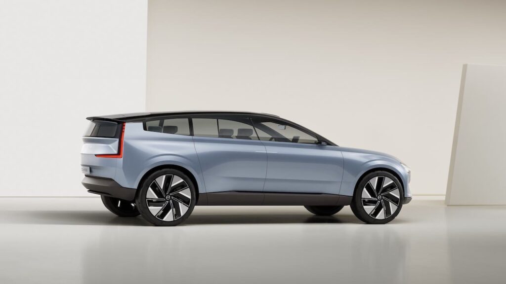 Volvo stopper salget af benzin- og dieselbiler i Danmark 2 Volvo Recharge Concept side profile