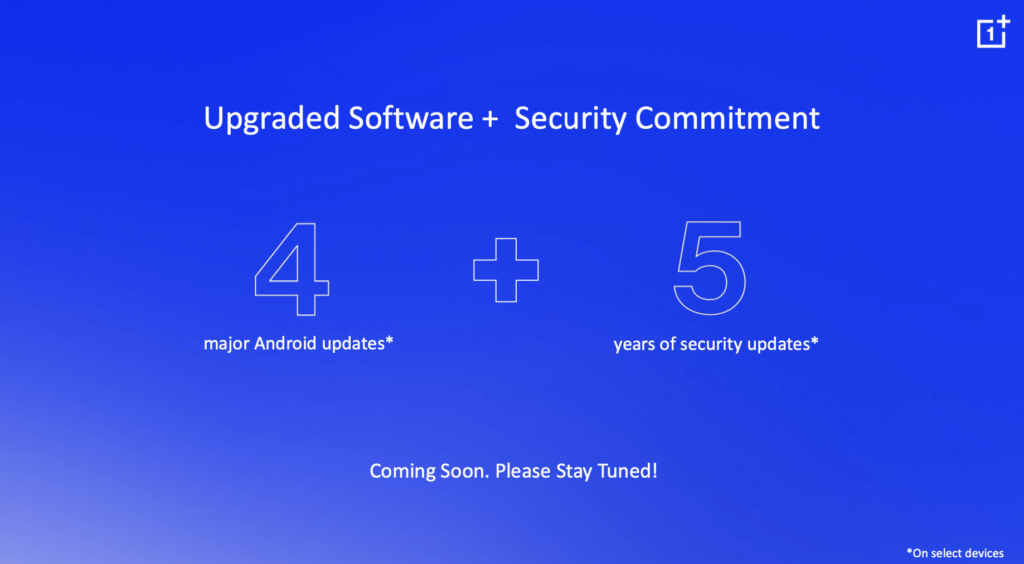 OnePlus lover 5 års opdateringer på nye mobiler 2 5 års opdateringer