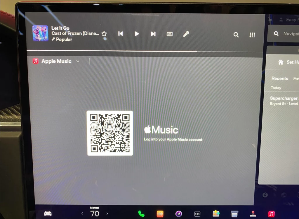 Apple Music på vej til Tesla 2 Tesla Apple Music app integration 2.jpg