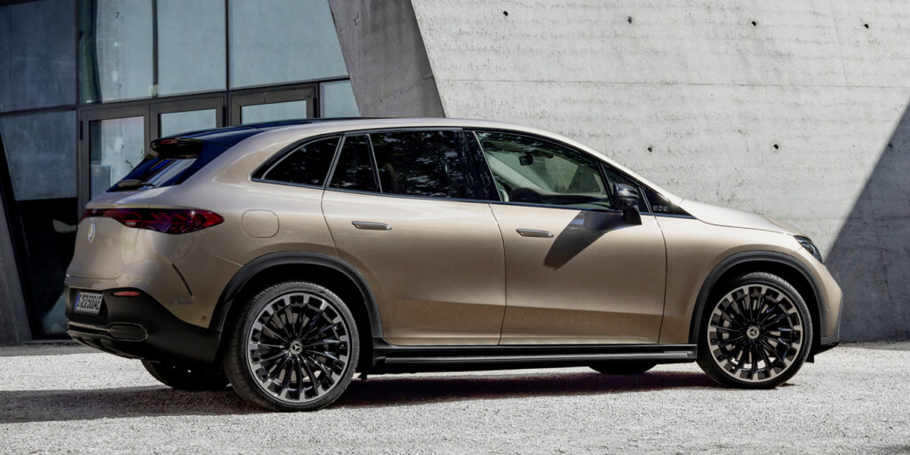 Her er priserne på den nye Mercedes EQE SUV 4 Mercedes EQE SUV